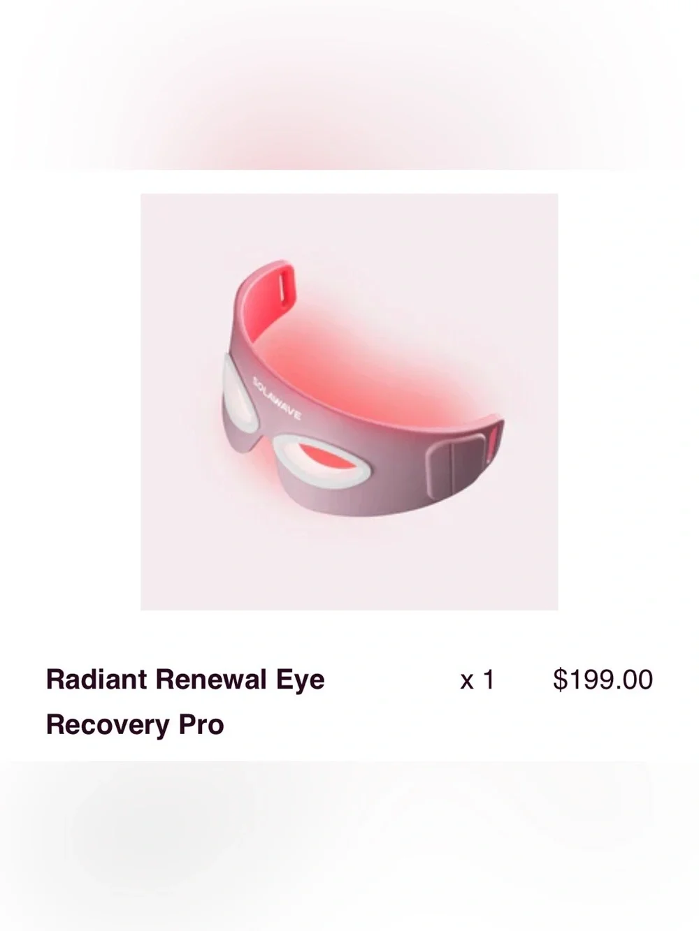 Solawave Eye Recovery Pro